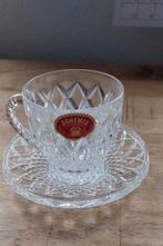 Bohemia kristal, theekopje, Antiek en Kunst, Ophalen of Verzenden