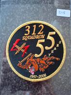 312 Squadron Patch - 55 Jaar Jubileum, Ophalen of Verzenden, Nieuw, Patch, Badge of Embleem