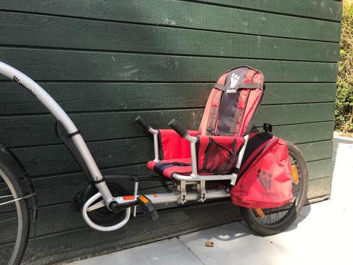 Weehoo I-go aanhangfiets, Fietsen en Brommers, Fietsaccessoires | Aanhangers en Karren, Gebruikt, Aanhangfiets, 20 tot 40 kg, Ophalen