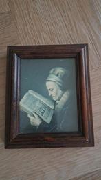 Schilderij van lezende vrouw, Antiek en Kunst, Kunst | Schilderijen | Klassiek, Ophalen of Verzenden