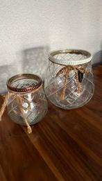 Riverdale windlichten, Ophalen of Verzenden, Zo goed als nieuw, Overige materialen, Minder dan 25 cm