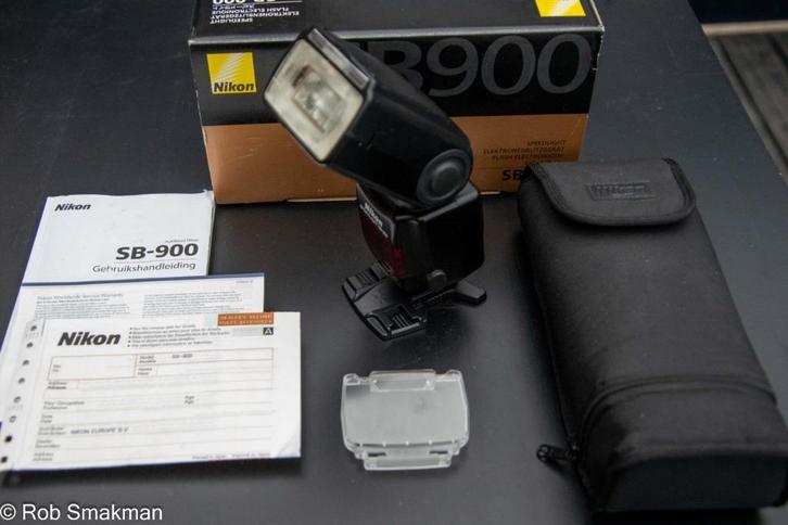 Nikon SB900 Flitser / speedlight, Audio, Tv en Foto, Fotografie | Flitsers, Gebruikt, Nikon, Kantelbaar, Ophalen of Verzenden