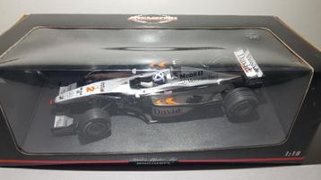 F1 McLaren MP4/15 David Coulthard met OVP in Nieuwstaat 1/18 beschikbaar voor biedingen