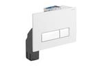 GEBERIT SIGMA 40 BEDIENINGSPLAAT DF MET GEURAFZUIGING, Ophalen of Verzenden, Nieuw, Toilet