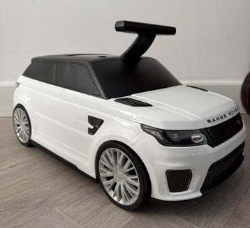 GELIJK OPHALEN! Witte SUV Range Rover/ koffer! CADEAUTIP! beschikbaar voor biedingen