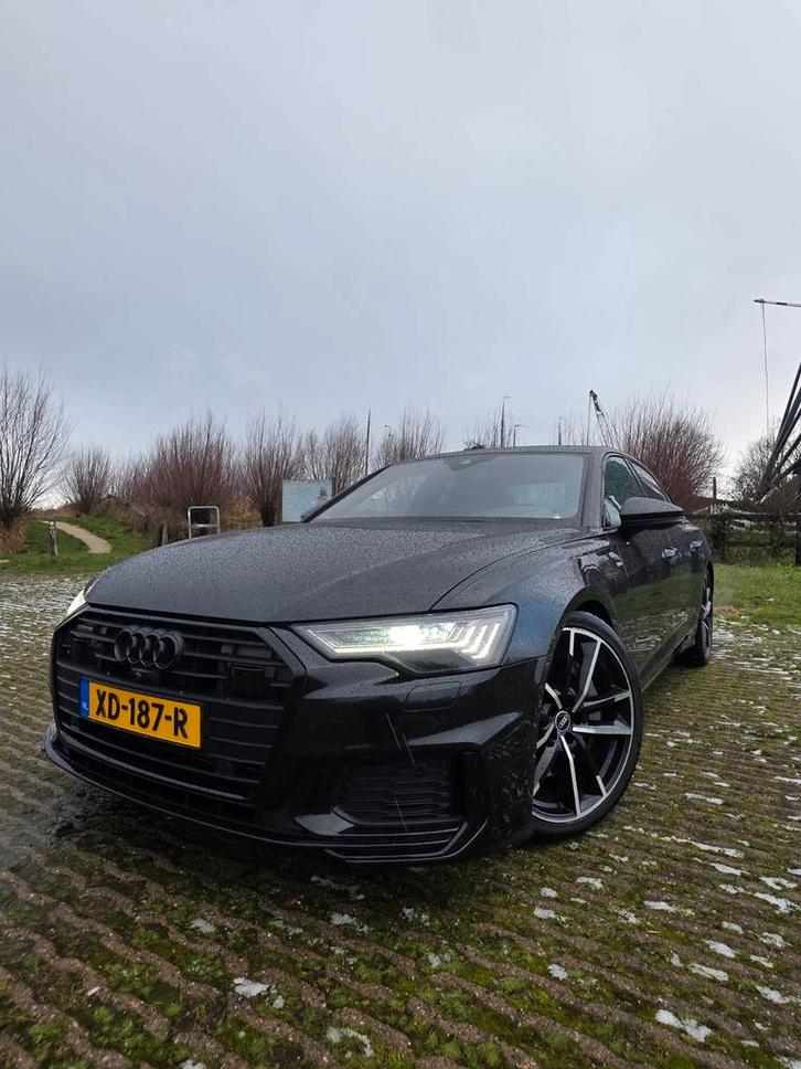 Audi A6 55 TFSI V6 Quattro Automaat | 2018 | 340 PK, Auto's, Audi, Bedrijf, Benzine, D, Sedan, Automaat, Geïmporteerd, Zilver of Grijs