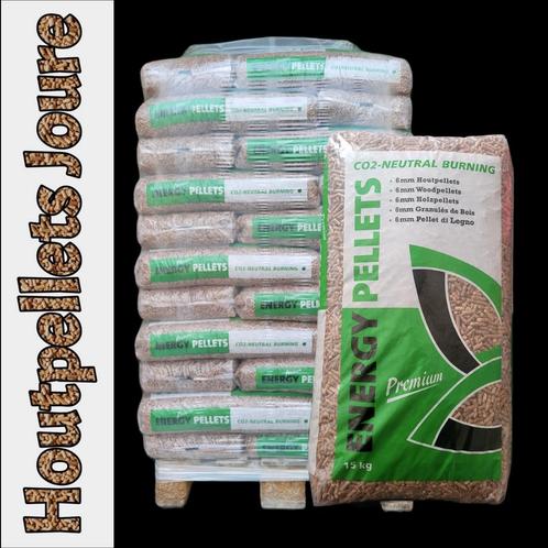 Bruine ENERGY pellets ACTIE🔥 €389 voor 990kg  pelletkorrels, Tuin en Terras, Haardhout, Ophalen of Verzenden