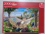 Jumbo puzzel 2000 stukjes: Puppies relaxing, Ophalen of Verzenden, Meer dan 1500 stukjes, Zo goed als nieuw, Legpuzzel