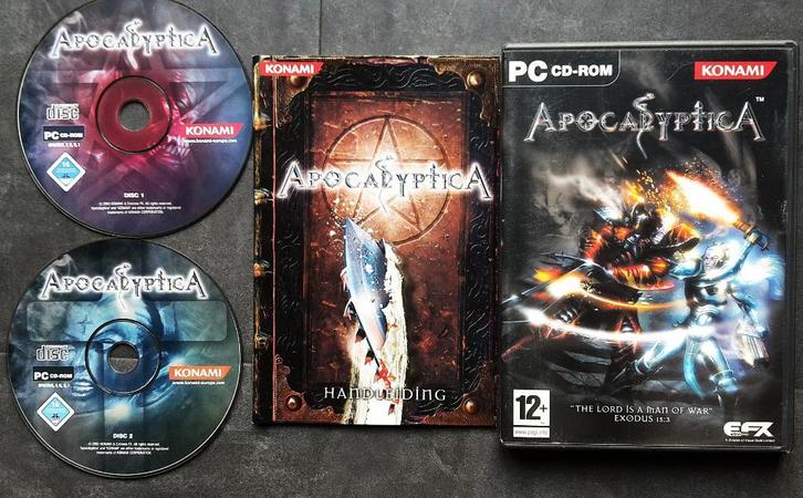 PC Game - Apocalyptica - Konami Action Game CD-ROM, Spelcomputers en Games, Games | Pc, Zo goed als nieuw, Avontuur en Actie, 1 speler