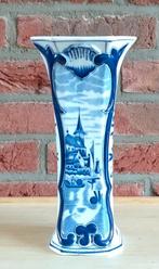 antieke vaas blauw wit, volgnr 1, Ophalen of Verzenden