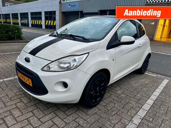 Ford KA 1.2 Comfort start/stop AIRCO 2DE EIG NAP, Auto's, Ford, Bedrijf, Ka, ABS, Airbags, Airconditioning, Centrale vergrendeling