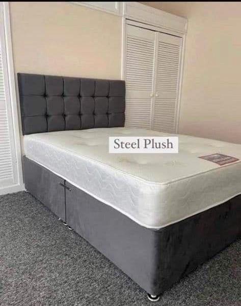 Premium Divanbed – Verkrijgbaar in 90x200, 140x200, 160x200, Huis en Inrichting, Slaapkamer | Beddengoed, Nieuw, Tweepersoons