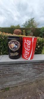 Twee vintage blikken pepsi en coca cola zeldzaam, Verzamelen, Blikken, Overige merken, Gebruikt, Ophalen of Verzenden