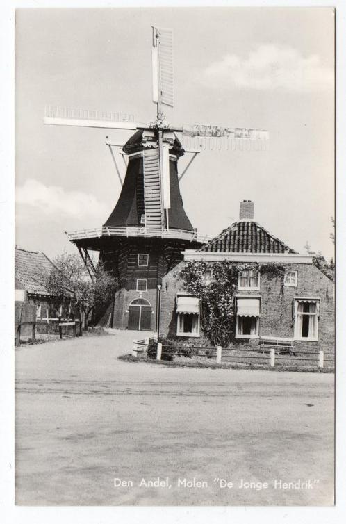 DEN ANDEL - Molen - Ongelopen, Verzamelen, Ansichtkaarten | Nederland, Ongelopen, Groningen, Verzenden