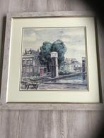 Clement Bezemer - reproductie Veerplein Zwijndrecht, Antiek en Kunst, Ophalen of Verzenden