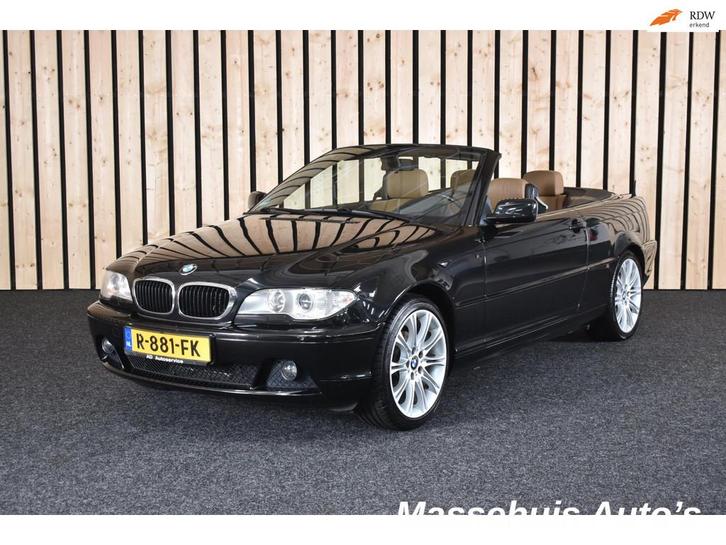 BMW 3-serie Cabrio 318Ci Leer Airco Cruise Xenon Elek.dakje, Auto's, BMW, Bedrijf, Te koop, 3-Serie, ABS, Airbags, Airconditioning