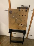 Frees- en decoupeerzaagstafel Wolfcraft, Ophalen, Zo goed als nieuw, Minder dan 70 cm, Bankschroef