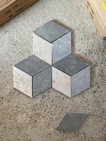 Marmeren Wandtegels 3D look Nieuw beschikbaar voor biedingen