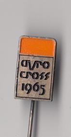Avro Cross speldje 1965 Rally, Verzamelen, Speldjes, Pins en Buttons, Gebruikt, Niet vindbaar, Niet vindbaar, Speldje of Pin
