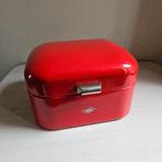 Rode Wesco Broodtrommel - Vintage Keukenaccessoire, Huis en Inrichting, Ophalen of Verzenden, Gebruikt