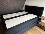 Swiss Sense boxspring 160x200, Huis en Inrichting, Ophalen, Gebruikt, Zwart, Tweepersoons