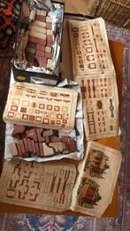 Stenen blokken doos merk: Anker met voorbeelden (rond 1920), Antiek en Kunst, Antiek | Speelgoed, Ophalen