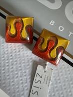 Klep oorbellen zsiska, Verzenden, Nieuw, Overige materialen