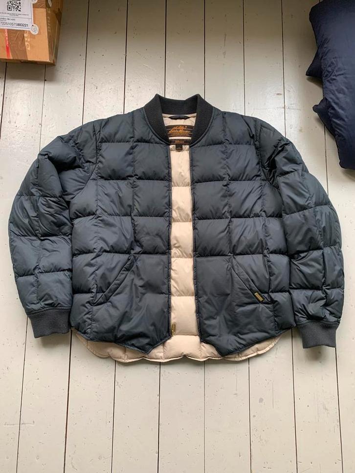 Eddie bauer goose down liner jjjjound, Kleding | Heren, Truien en Vesten, Zo goed als nieuw, Maat 56/58 (XL), Zwart, Ophalen of Verzenden