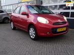 Nissan Micra 1.2 Connect Edition, Auto's, Euro 5, Stof, Gebruikt, Zwart