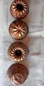 Antieke koperen cake vorm met ophang haakje, Antiek en Kunst, Antiek | Koper en Brons, Ophalen of Verzenden