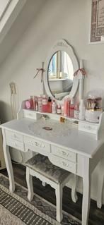 Coquette kaptafel voor meisjes, Huis en Inrichting, Tafels | Kaptafels, Ophalen, Hout, 50 tot 100 cm, Minder dan 100 cm
