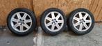 3x Volvo velg met 1 goede band, origineel, Ophalen of Verzenden, Gebruikt