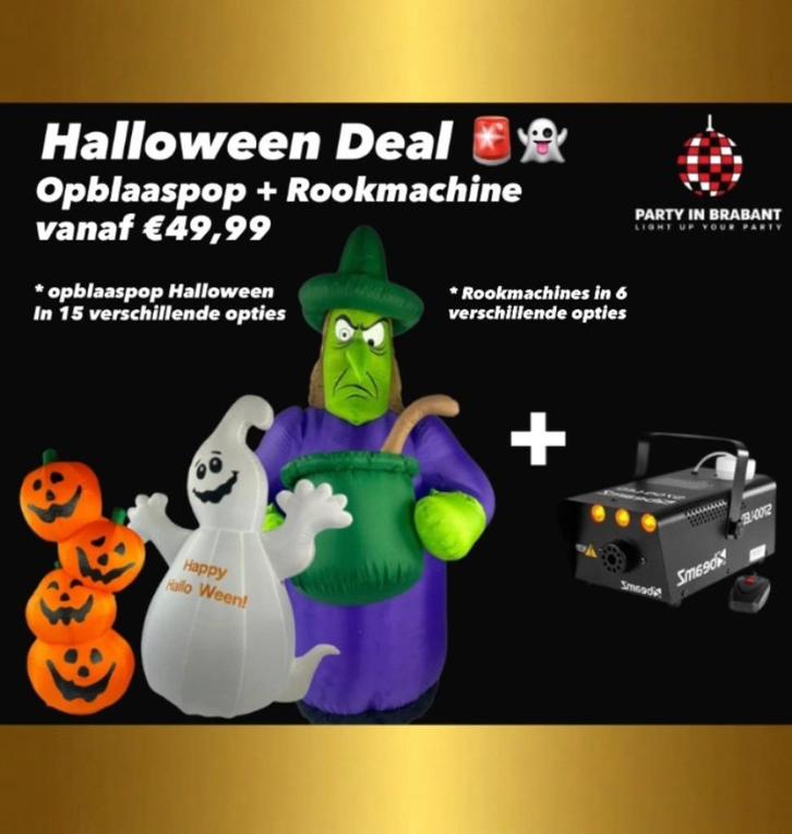 Halloween DEAL OP=OP | PIB, Hobby en Vrije tijd, Feestartikelen | Verhuur, Nieuw, Halloween of Griezel, Ophalen
