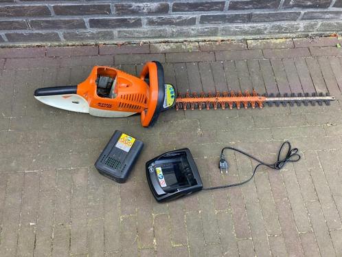 Stihl HSA 85 heggenschaar met accu, Tuin en Terras, Heggenscharen, Gebruikt, Accu, Ophalen