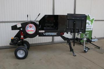 Snelle houtklover / kloofmachine met ca. 25 ton slagkracht beschikbaar voor biedingen