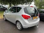 Opel Meriva 1.4 Turbo Cosmo | VAN 1e EIGENAAR | TREKHAAK |, Voorwielaandrijving, 4 cilinders, Leder en Stof, Origineel Nederlands