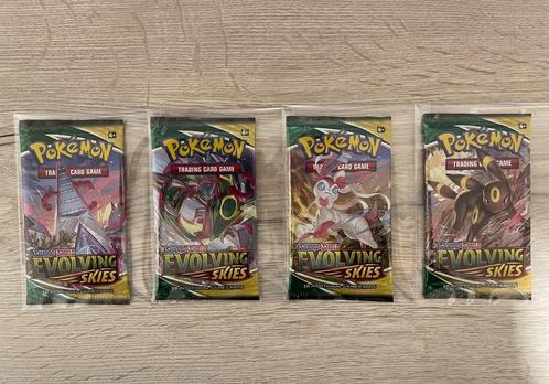 Evolving Skies booster pack Pokemon - full art set - sealed!, Hobby en Vrije tijd, Verzamelkaartspellen | Pokémon, Nieuw, Booster