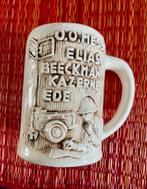 Porseleinen Bierpul Verbindingsdienst Elias Beeckmankazerne, Ophalen of Verzenden, Landmacht, Nederland, Kunstobject