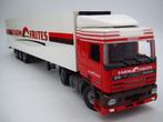 Tekno - DAF 95 miniatuur '' Farm Frites '' 1:50, Ophalen of Verzenden, Gebruikt, Bus of Vrachtwagen, Tekno