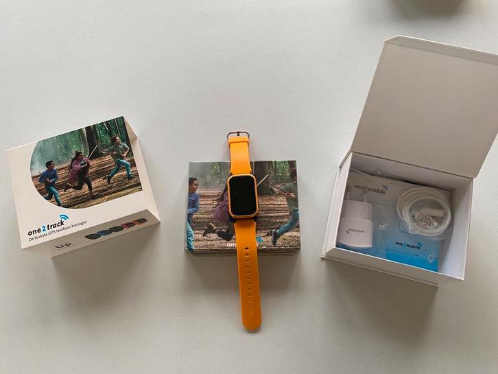 One2Track connect up gps telefoon horloge kinderen, Sieraden, Tassen en Uiterlijk, Horloges | Kinderen, Zo goed als nieuw, Jongen of Meisje