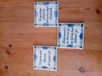 tegeltjes. met friese spreuken. Tegeltje midden verkocht, Ophalen