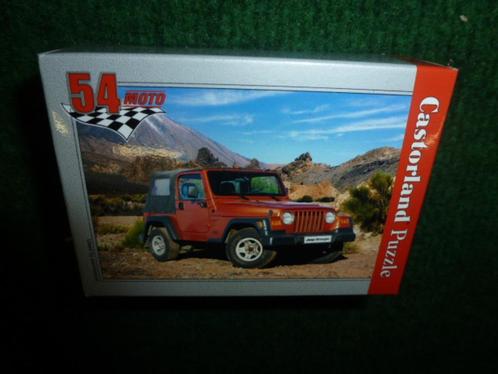 NIEUW Castorland puzzel Jeep Wrangler rood 54 stukjes, Kinderen en Baby's, Speelgoed | Kinderpuzzels, Nieuw, 4 tot 6 jaar, Meer dan 50 stukjes