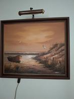 Schilderij bootje, Ophalen, Gebruikt, 50 tot 75 cm, Schilderij