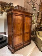 Grote antieke biedermeier kast met planken, demontabel, Antiek en Kunst, Antiek | Meubels | Kasten, Ophalen