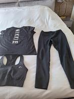 Nike sportbroek, nikkie shirt,sportbh maat L, Zwart, Maat 42/44 (L), Nike, Ophalen of Verzenden