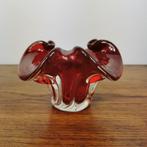 Vintage glazen schaaltje, asbak. Murano glas 004, Ophalen of Verzenden