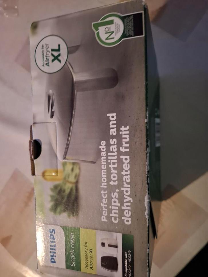Philips Airfryer Accessory HD9932/00 Airfryer XL-snackdeksel, Witgoed en Apparatuur, Airfryers, Airfryer XL, Ophalen of Verzenden