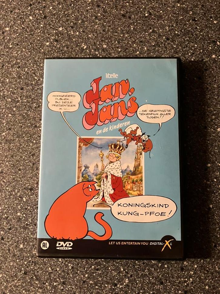 Jan Jans En De Kinderen, Cd's en Dvd's, Dvd's | Tekenfilms en Animatie, Zo goed als nieuw, Europees, Overige typen, Alle leeftijden