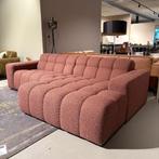 Retro vakkenbank roze lounge bank feelings **SHOWROOM**, Ophalen, 250 tot 300 cm, Hoekbank, Nieuw