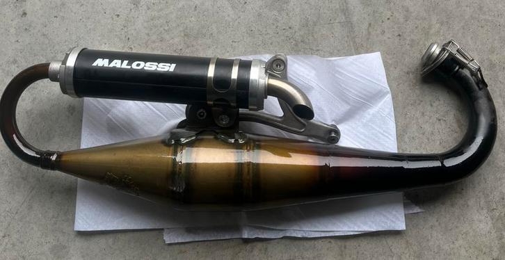 Malossi MHR Uitlaat Piaggio 2 Takt, Fietsen en Brommers, Brommeronderdelen | Scooters, Zo goed als nieuw, Piaggio, Uitlaat, Ophalen of Verzenden